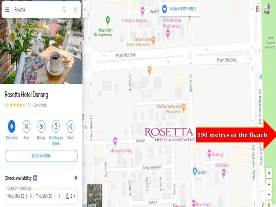 Rosetta Hotel Danang Luaran gambar
